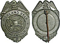 Fireman's Badge